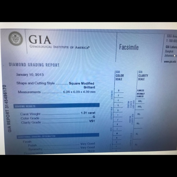 Tacori engagement ring - Picture 5 of 8